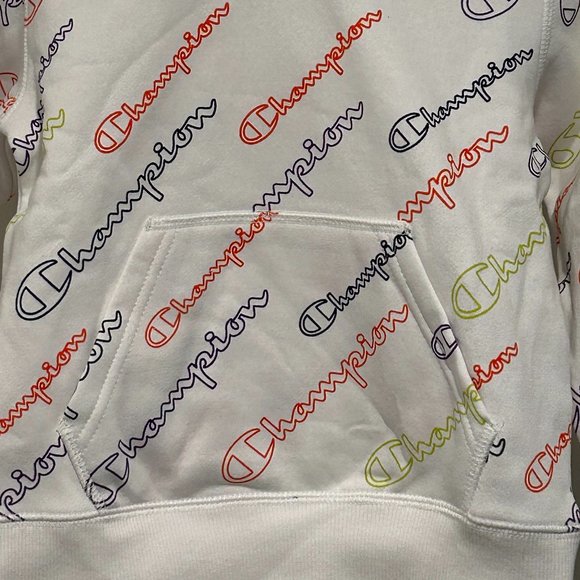 CHAMPION HOODIE WITH CHAMPION LOGOS - Picture 4 of 10